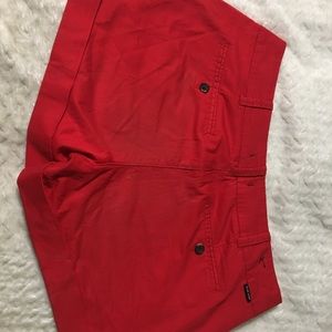 Dear John Shorts - Red cuffed shorts Dear John Shorts - Red cuffed shorts